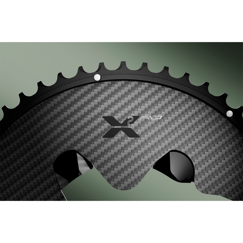 ミケ X2-RD R92 アウターチェーンリング ブラック FC-R9200対応 シマノ