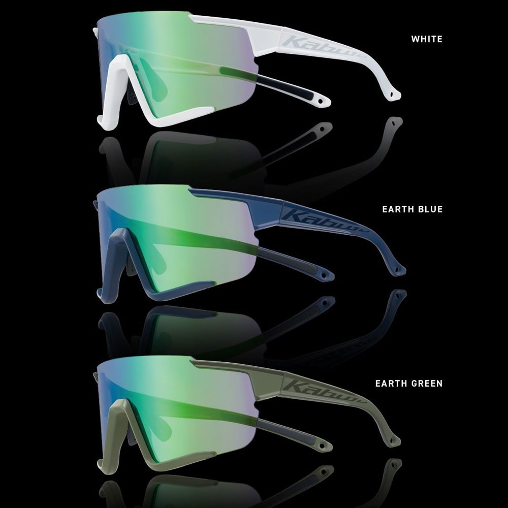 OGK kabuto　サングラス　122　マットブラック/モーブグリーン Kabuto EYEWEAR 122 マットブラック/モーブグリーン