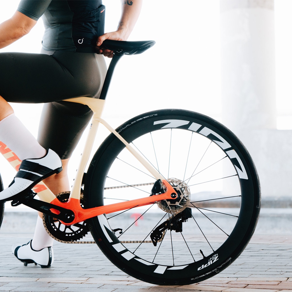 ZIPP 404 S Tubeless Disc 後のみ XDR ホワイト | ロードバイクパーツ