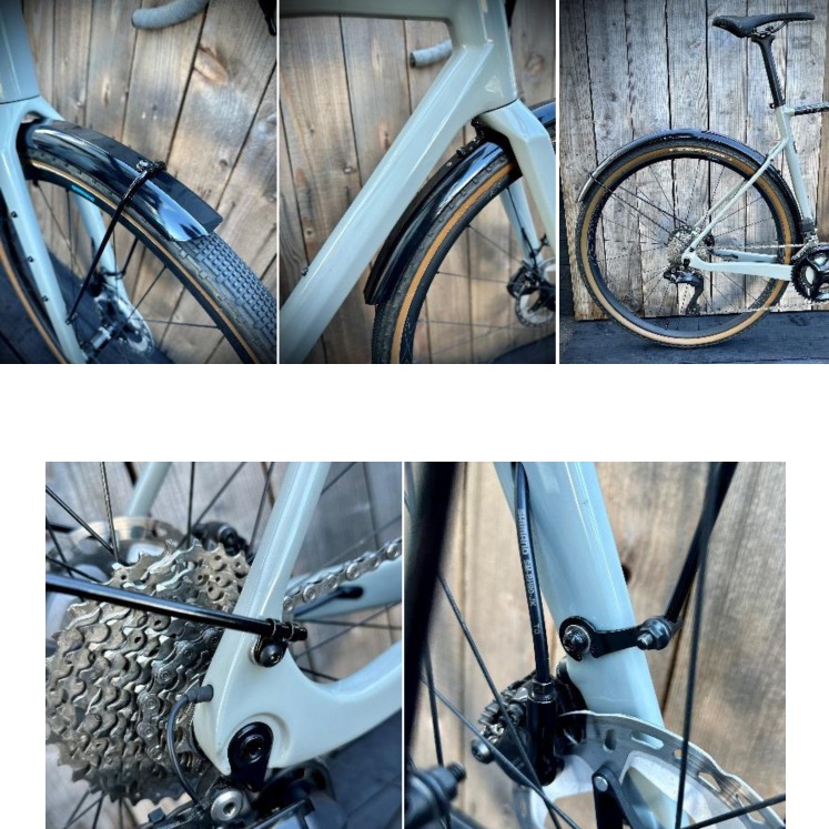 ダボス グラベルフェンダー ブラック D-309ネオスポルティーフ用