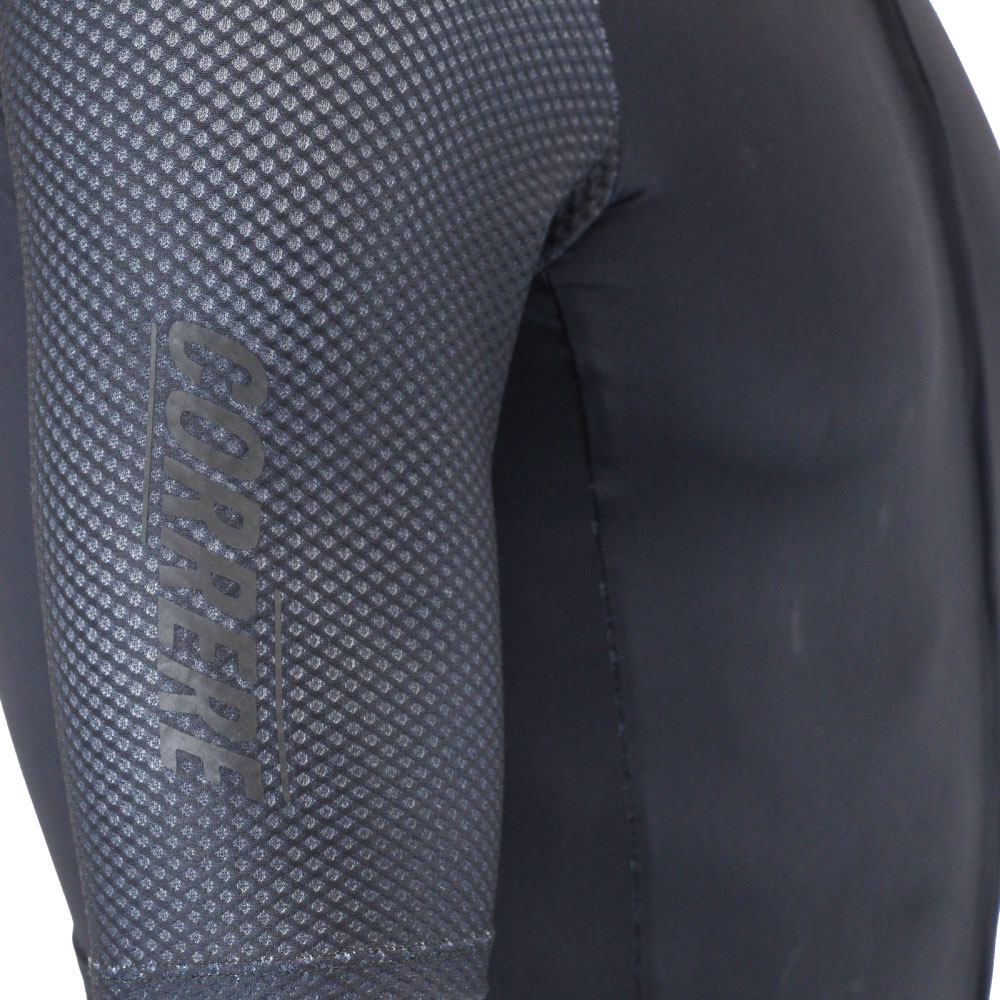 CORRERE（コレー） 半袖サイクリングジャージ ブラック<即