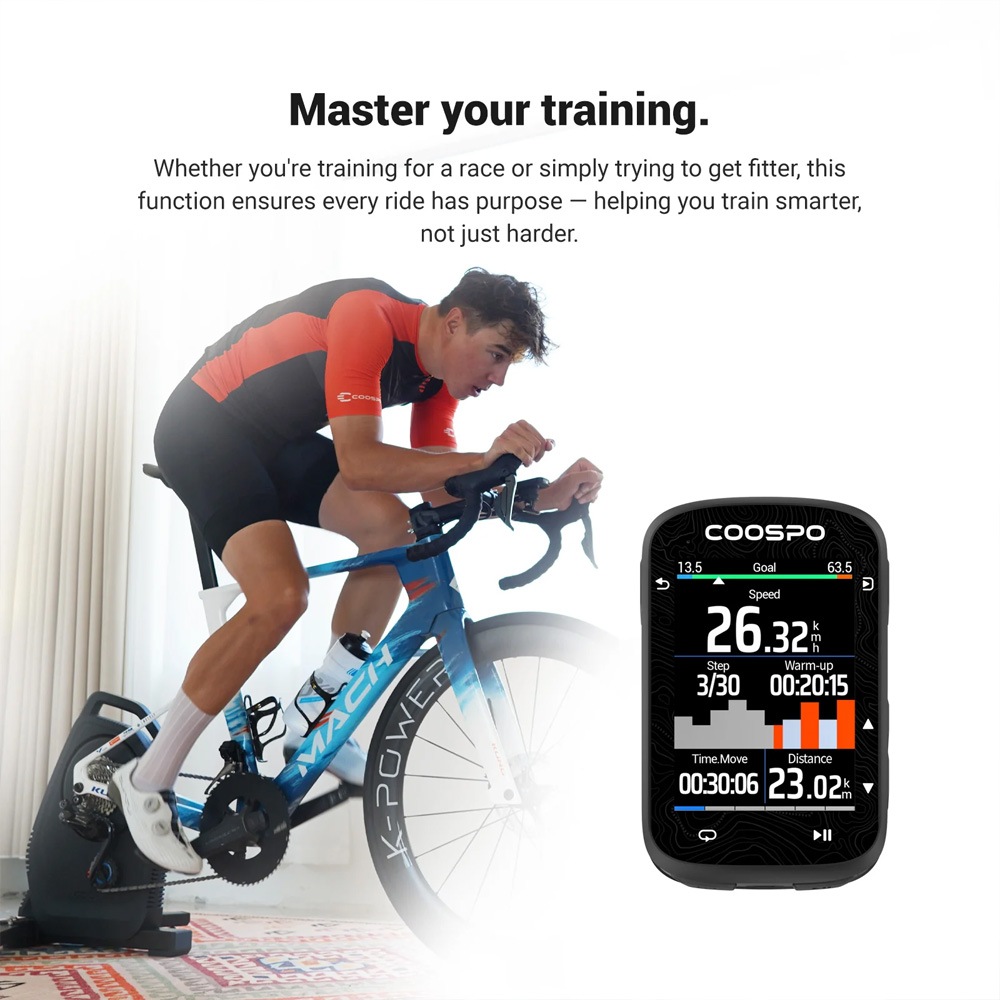 クースポ REALROAD CS600 GPS バイクコンピューター（超長寿命