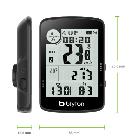 Bryton サイクルコンピューター本体とリアライト Bryton サイクルコンピューター本体とリアライト 【公式通販】