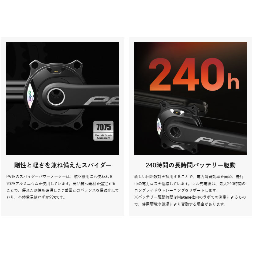 マージーン PES-P515 スパイダー型パワーメーターセット
