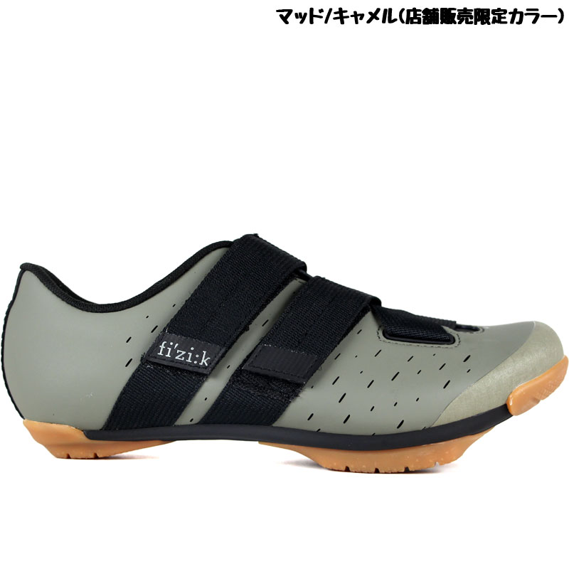 フィジーク X4 TERRA パワーストラップ ブラック/ブラック シューズ