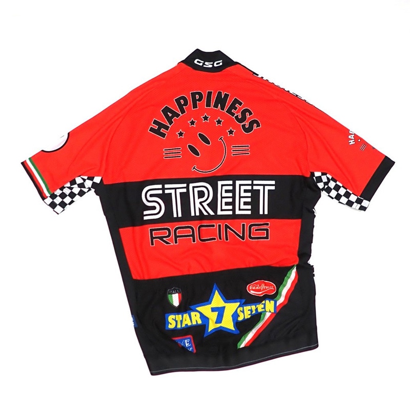セブンイタリア Racing Smile 2 Jersey レッド | メンズウェア,半そで