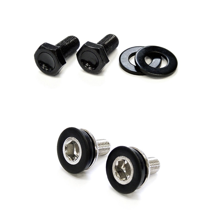 スギノ CPBアルミキャップ付きボルト M8×18mm (2個ペア) | ロード