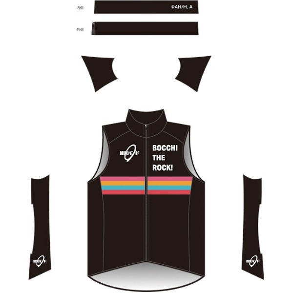 リメイク　ベスト　サイズL相当　　4 代引不可】GoodSmileCompany サイクリングジレ アニメ「ぼっち・ざ・ろ