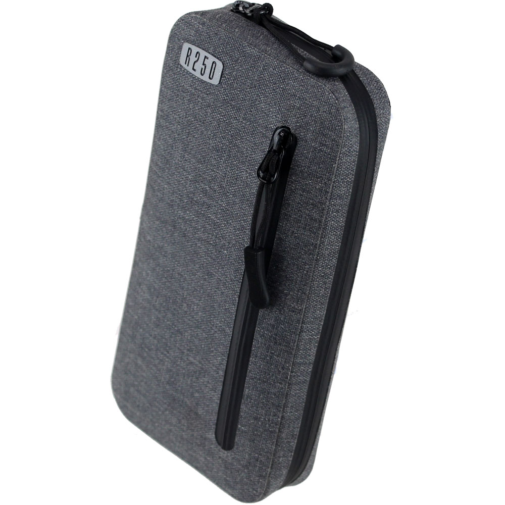 やっち②ポーチ R250 防水スマートライドポーチ スーパーDX2 グレー W小銭入れ