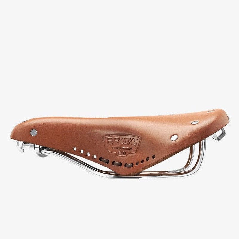 Brooks B17 Carved Short Saddle brown for your bike