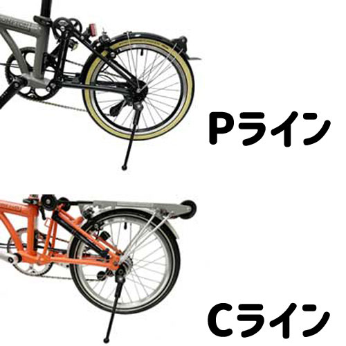 ミノウラ ブロンプトン用 キックスタンド「SLMV-3」 ブラック