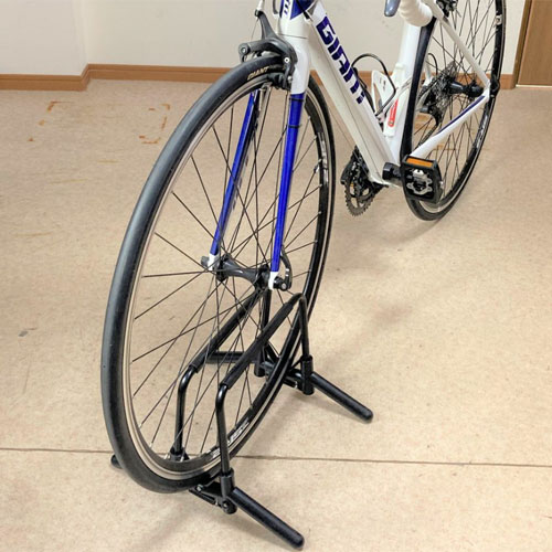 バイクガイ PONTO(ポント) 置くだけスタンド 車輪差し込みタイプ<即