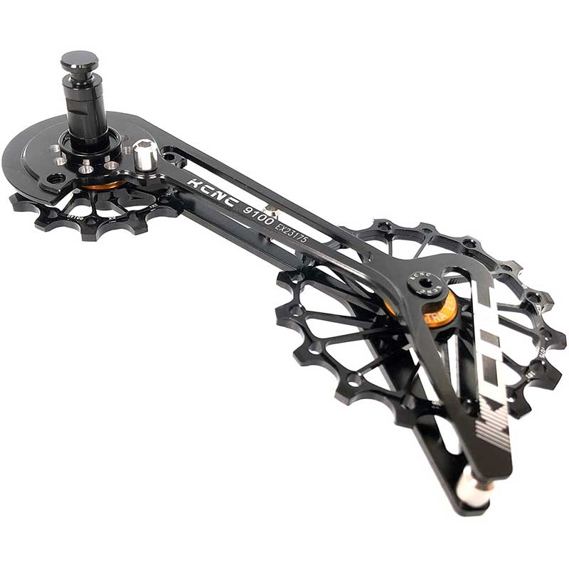 KCNC 9100 プーリー 黒/赤　12t　16t KCNC 9100 プーリー 黒/赤 12t 16t KCNC 9100 プーリー 黒/赤12t16t