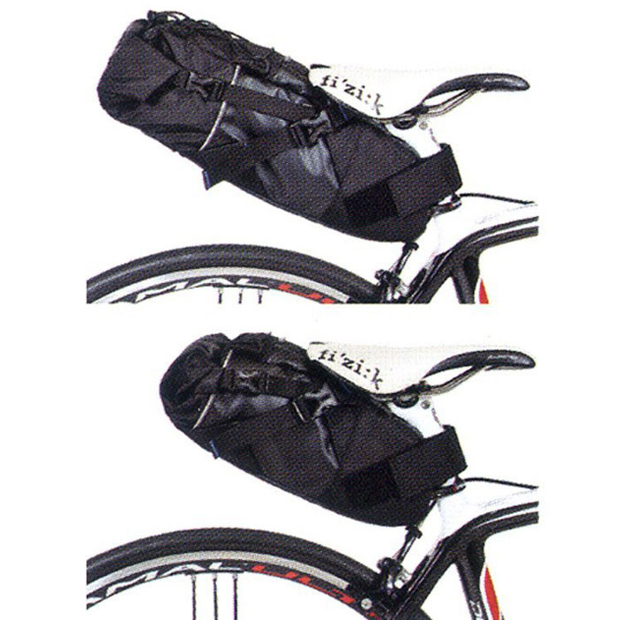 オーストリッチ スマートイージーパック インナーバッグ付 ブラック オレンジ サドルバッグ バッグ 大型サドルバッグ オーストリッチ ワールドサイクル 通販