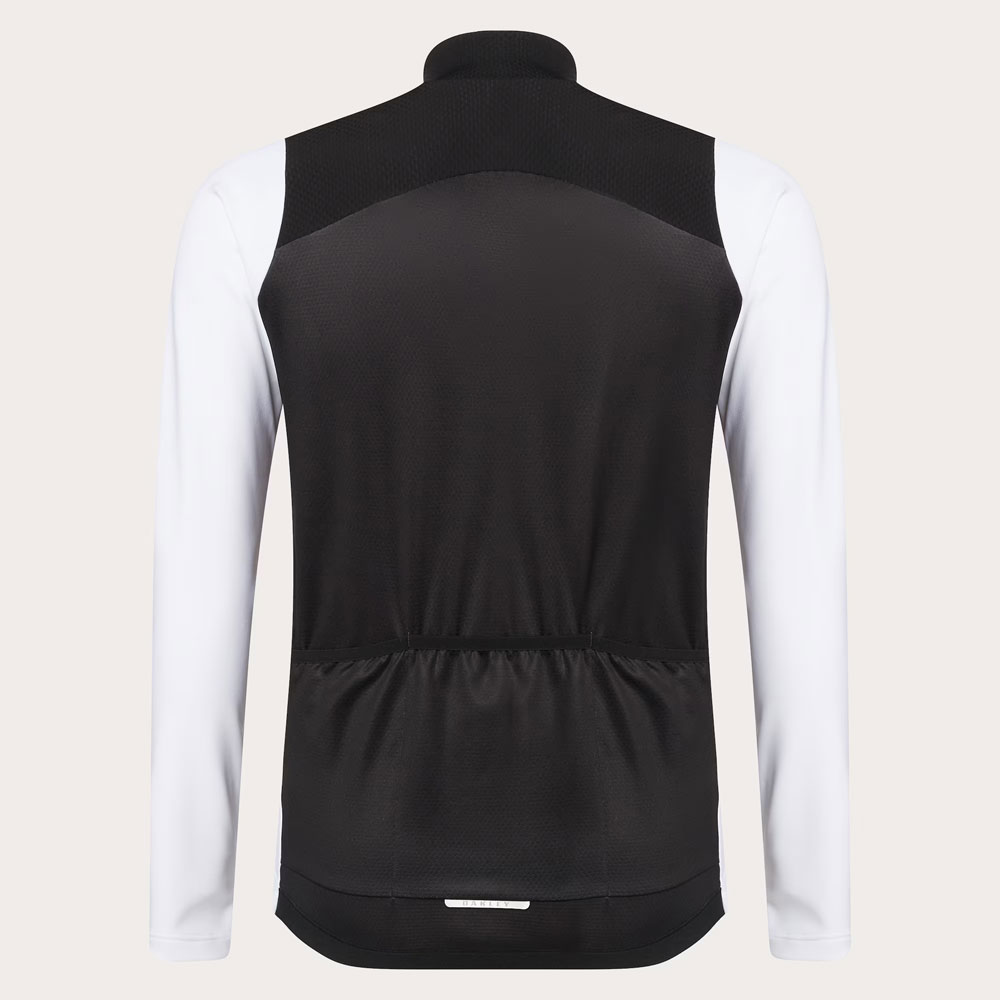 美品  Men's Thermal LS Jersey Sサイズ オークリー CLIMA THERMAL LS JERSEY ホワイト/ブラック | 特価売場,春