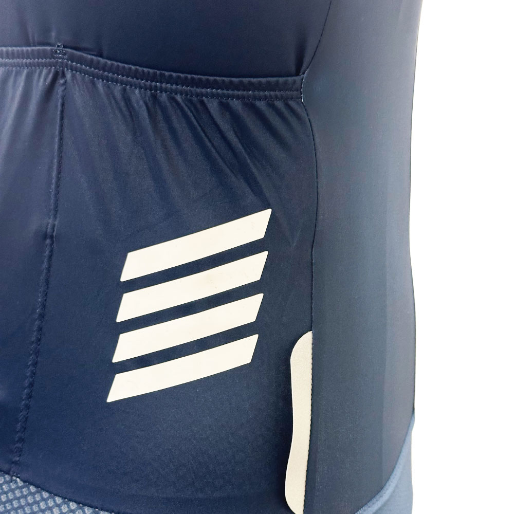  ネイビー 半袖 サイクルジャージ CORRERE（コレー） 半袖サイクリングジャージ ネイビー<即