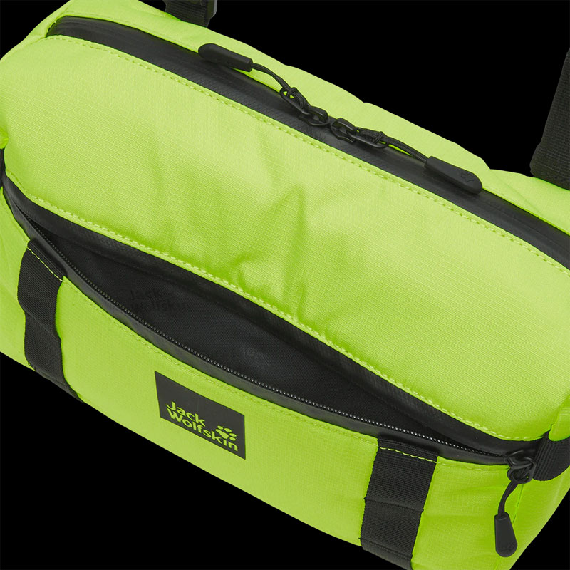 ジャックウルフスキン JP 2WAY HANDLE BAG フラッシュイエロー <即