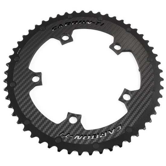 CarbonTi X-CarboRing EVO (53T×130PCD) 5arm チェーンリング | ロード