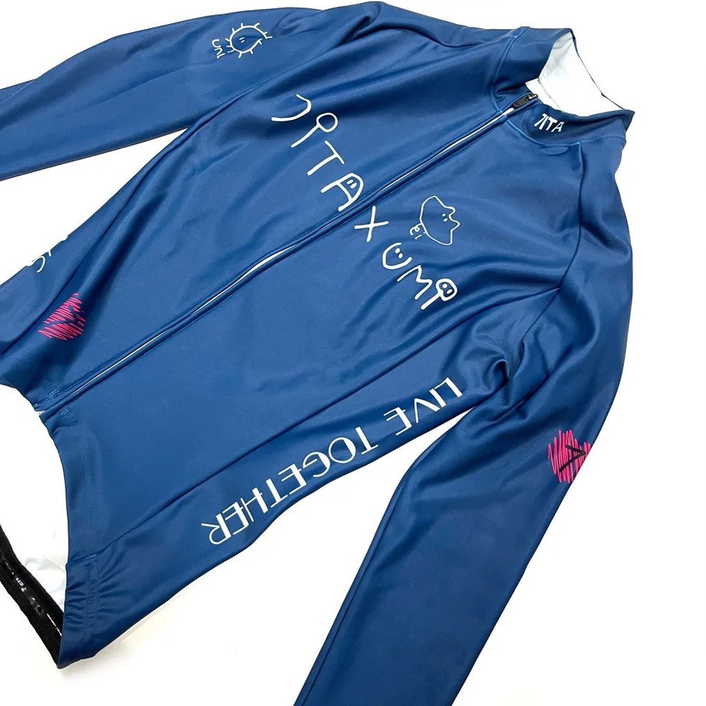 セブンイタリア Umi Same Lady LS Jersey ネイビー レディース