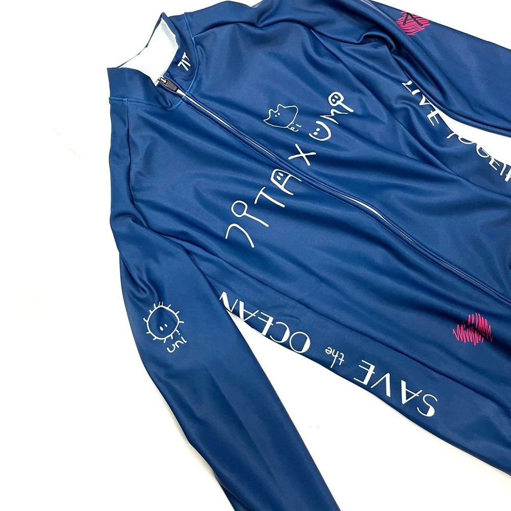 セブンイタリア Umi Same Lady LS Jersey ネイビー レディース