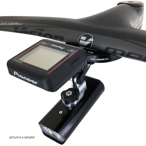 レックマウント GP-LEZ4 ライトアダプター LEZYNE用 タイプ4