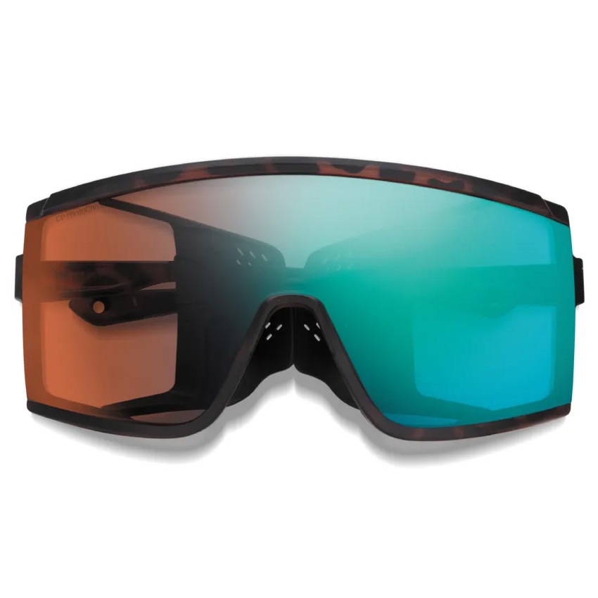 [Smith] スミス WILDCAT ASIA FIT MATTE CEMENT SMITH スミス Wildcat Asia Fit | Frame:Matte Black | Lens:CP-Polar Blue Mirror  \u0026 Clear スミス Wildcat Asia Fit マットブラックフレーム&frasl;CPポラライズドブルーミラーレンズ＆クリアレンズ サングラス スミス