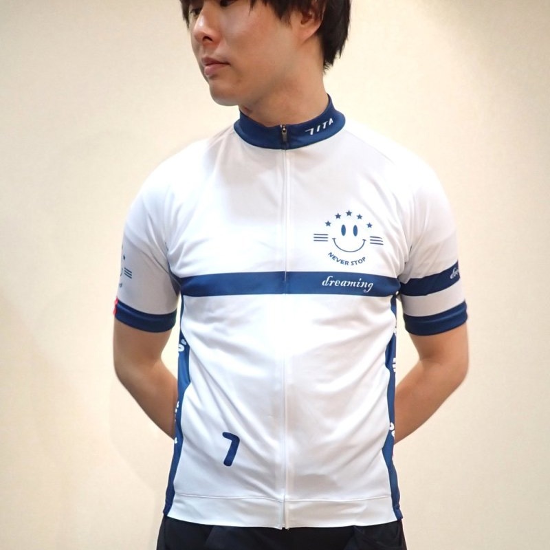 セブンイタリア Dream Smile Jersey ホワイト | メンズウェア,半そで