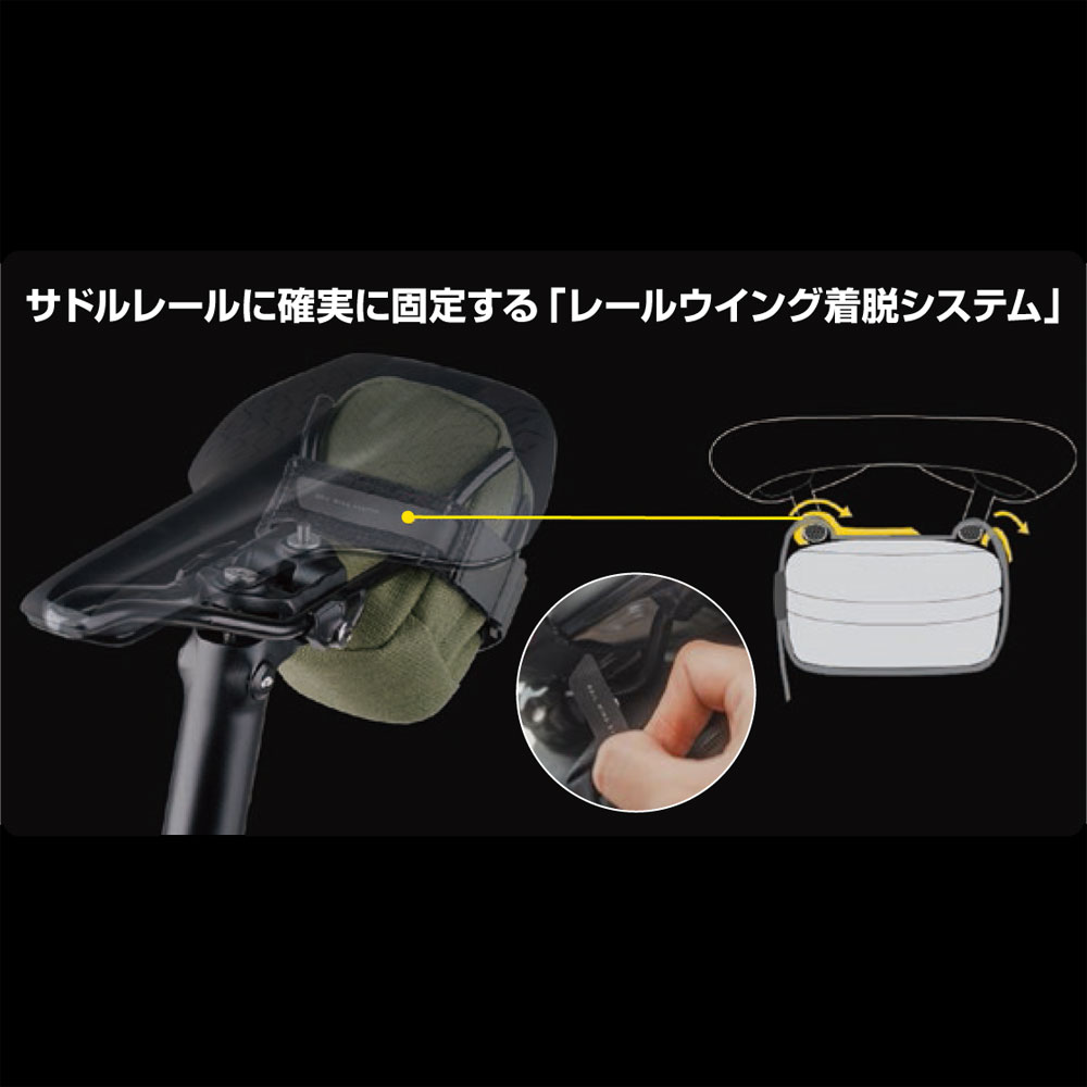トピーク エレメンタ シートパック スリム M(0.5L) | バッグ,サドル