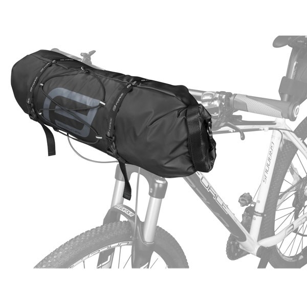 CJM706☆自転車2in1フロントバッグ8L+4L 防水 きよし 独立使用可