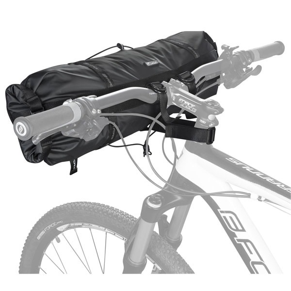 ブラック自転車バッグ 約60cm ROCKBROS 自転車 フロントバッグ ハンドルバッグ ショルダー