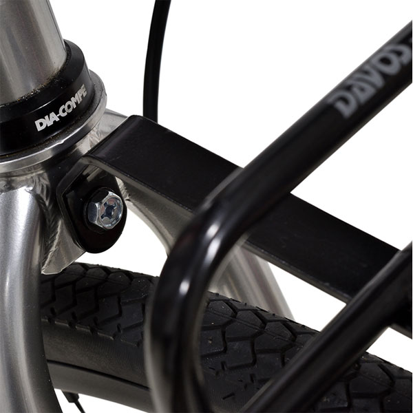 ダボス FR-1 フロントラック ブラック | アクセサリー,キャリア,ダボス