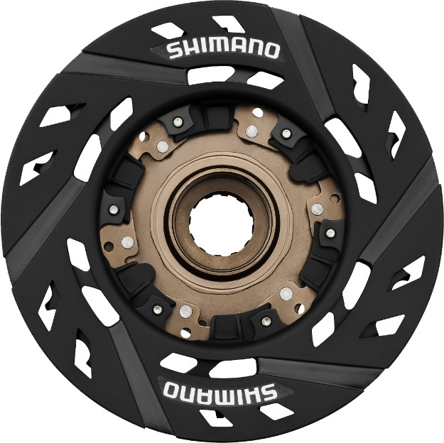 シマノ TOURNEY MF-TZ500-7-CP 7段 14-34T スポークプロテクター