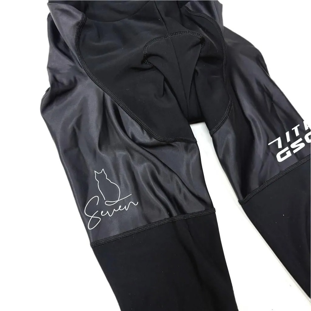 セブンイタリア Cafe Cat Lady Winter Tights ブラック レディース