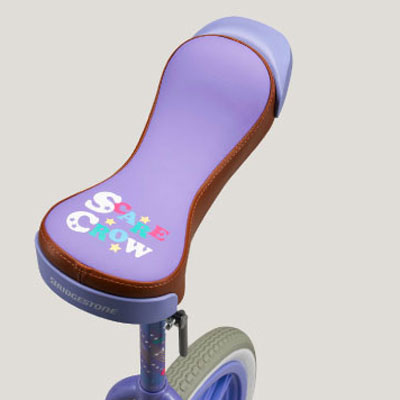 ブリヂストン スケアクロウ 一輪車 16インチ ラベンダー (P6728