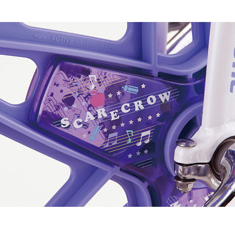 ブリヂストン スケアクロウ 一輪車 16インチ ラベンダー (P6728