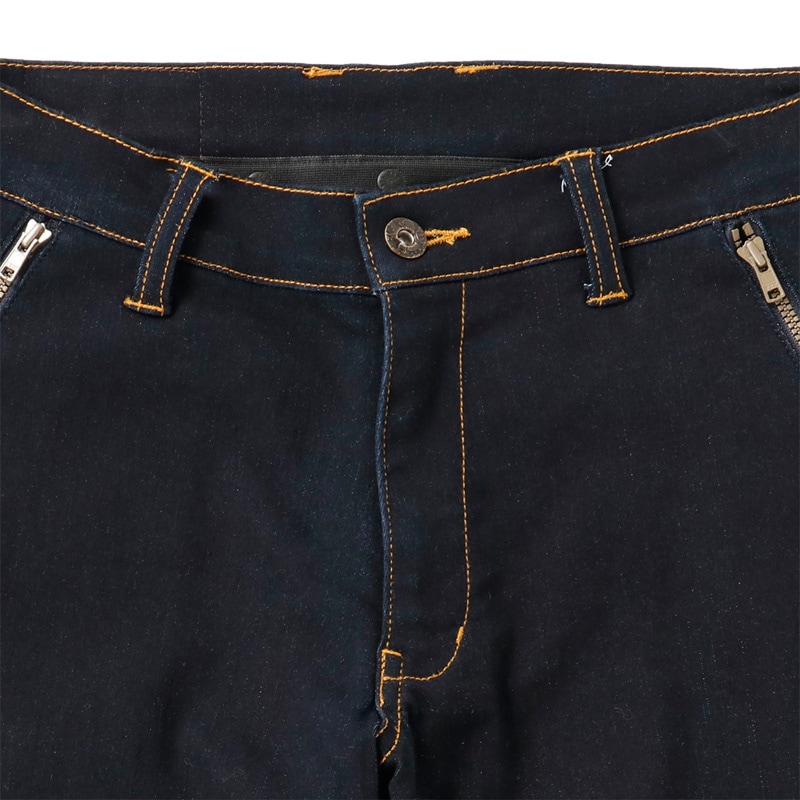 現品特価】カペルミュール ストレッチデニム 脚長パンツ インディゴ