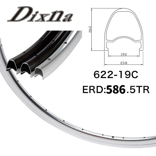 ディズナ バンテージ19 アルミリム 700C 32H | ロードバイクパーツ