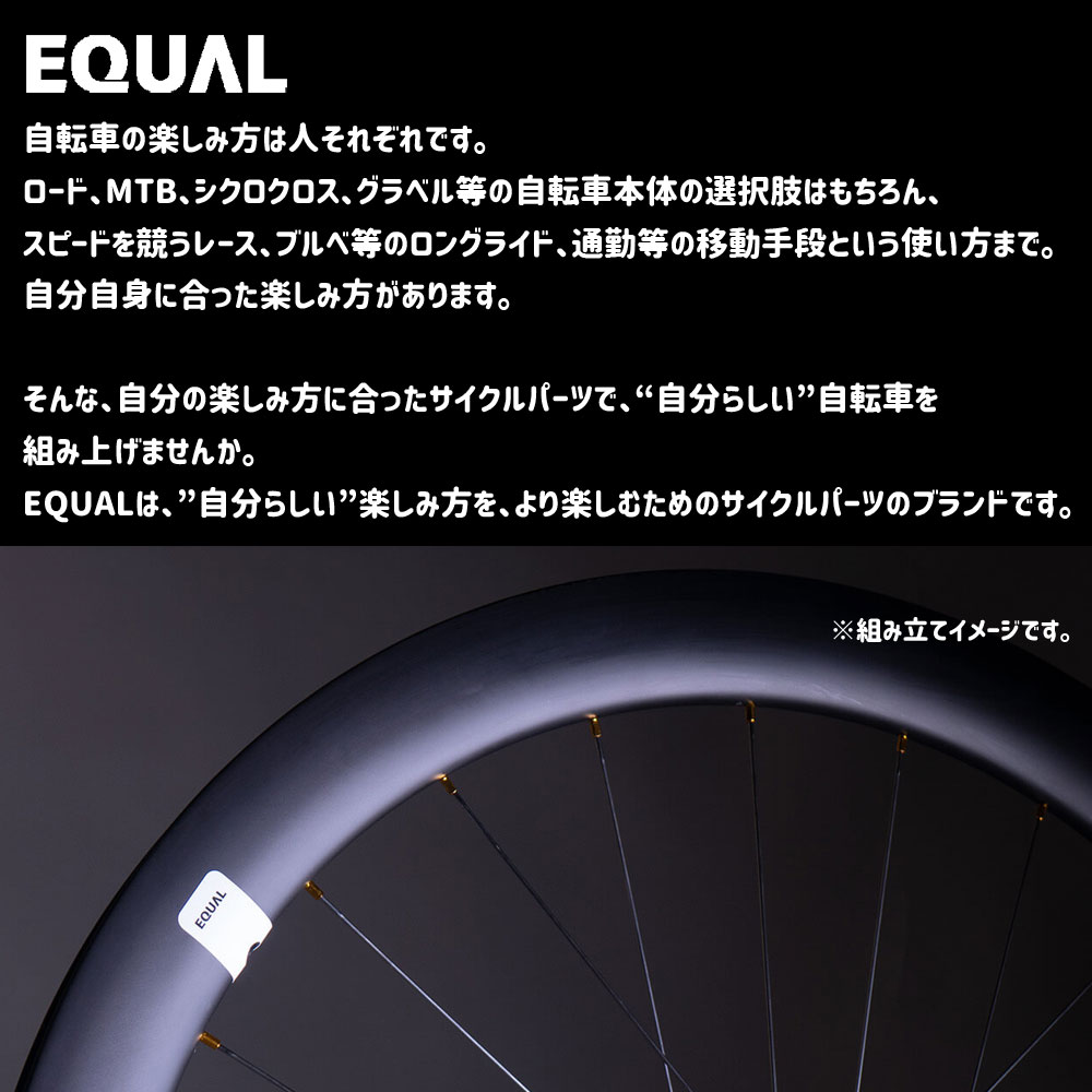 50mmカーボンリム　24h TnRm_Road50CarbonDisc_TLR001_2