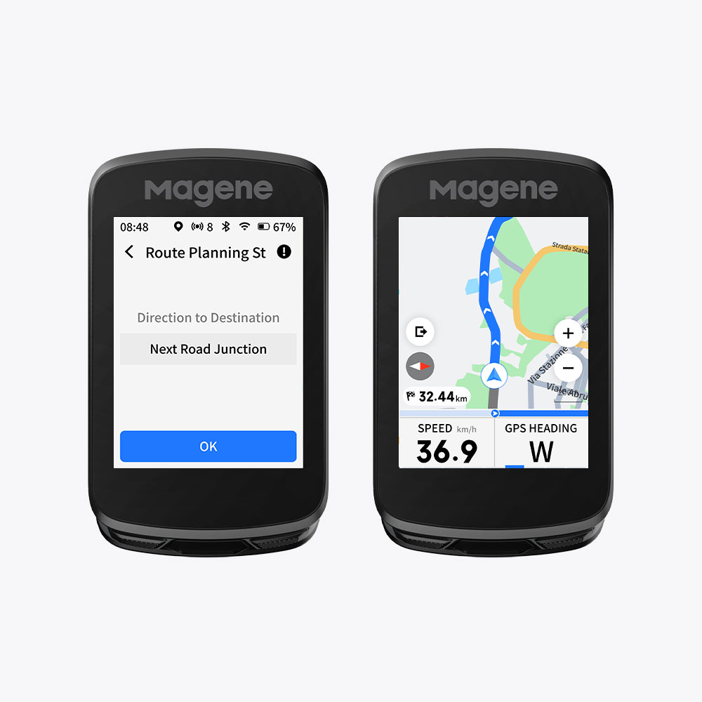 アクセサリー MAGENE C606 V2 マージーン C606 V2 スマート GPS バイクコンピューター 101-488