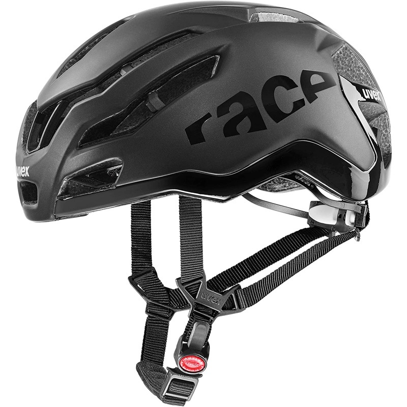 uvex レース用ヘルメット 黒 ウベックス RACE9 オールブラックマット ヘルメット UVEX