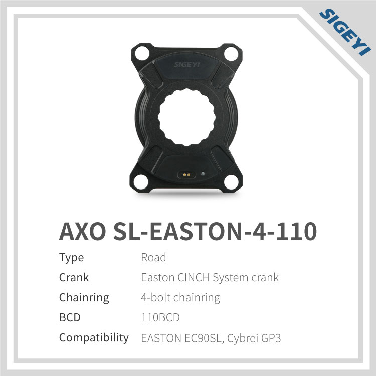シゲイー AXO SL パワーメーター SL-EASTON-4-110 PM017R | ロード
