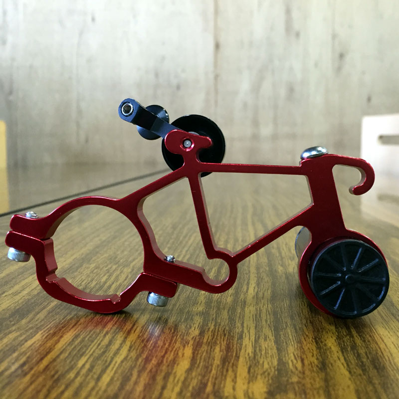 アイリブ マルチホルダー ベル付自転車型アクセサリーホルダー
