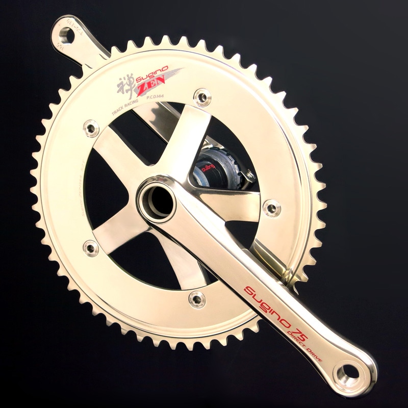 レア!! カンパ　ピスト　クランク　170mm　pcd144 固定　シングル レア!! カンパ ピスト クランク 170mm pcd144 固定 シングル