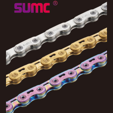 SUMC 12速チェーン S12SLPRO シマノ用 フラットトップ ゴールド