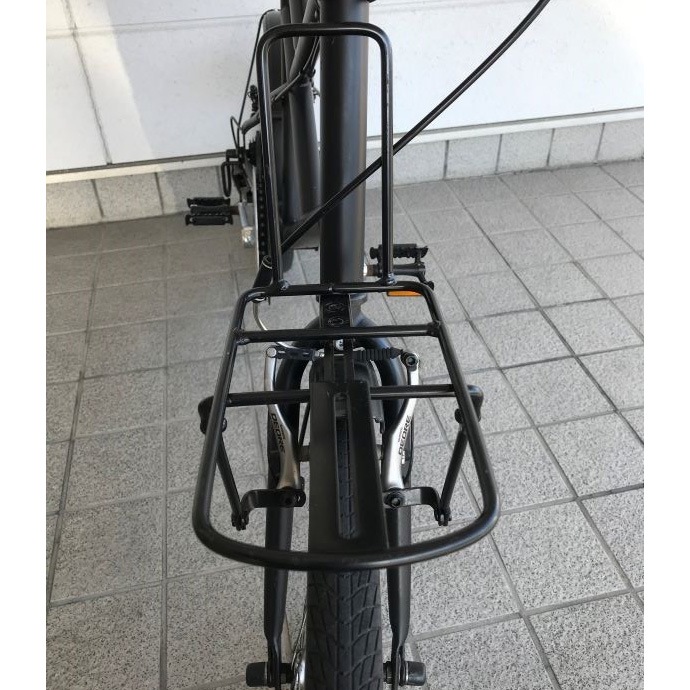 フロントキャリア付き クロスバイク ブラック フォース フロントキャリア クロスバイク用 ブラック | アクセサリー