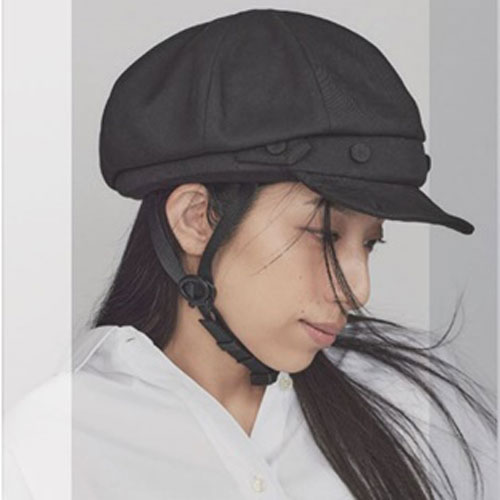 OGKカブト ラフィネ(RAFFINE) ブラック キャップタイプ（キャスケット