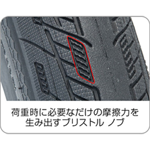 ○タイオガ ファストRX 20x1-1/8 (27-451) ワイヤー | ミニベロ BMX