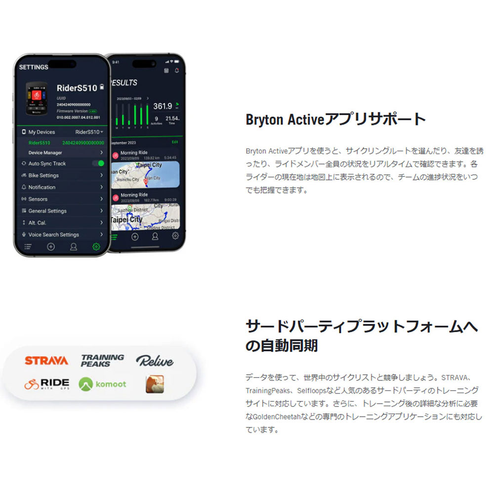 ブライトン Rider S510E (本体のみ) GPS <即> | アクセサリー,サイクル