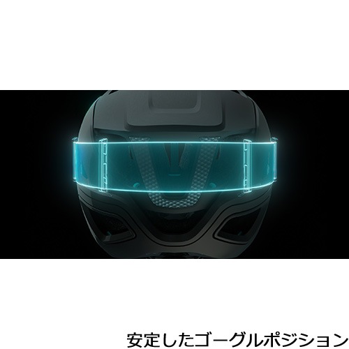 シマノレイザー Jackal KinetiCore マットフルホワイト ヘルメット
