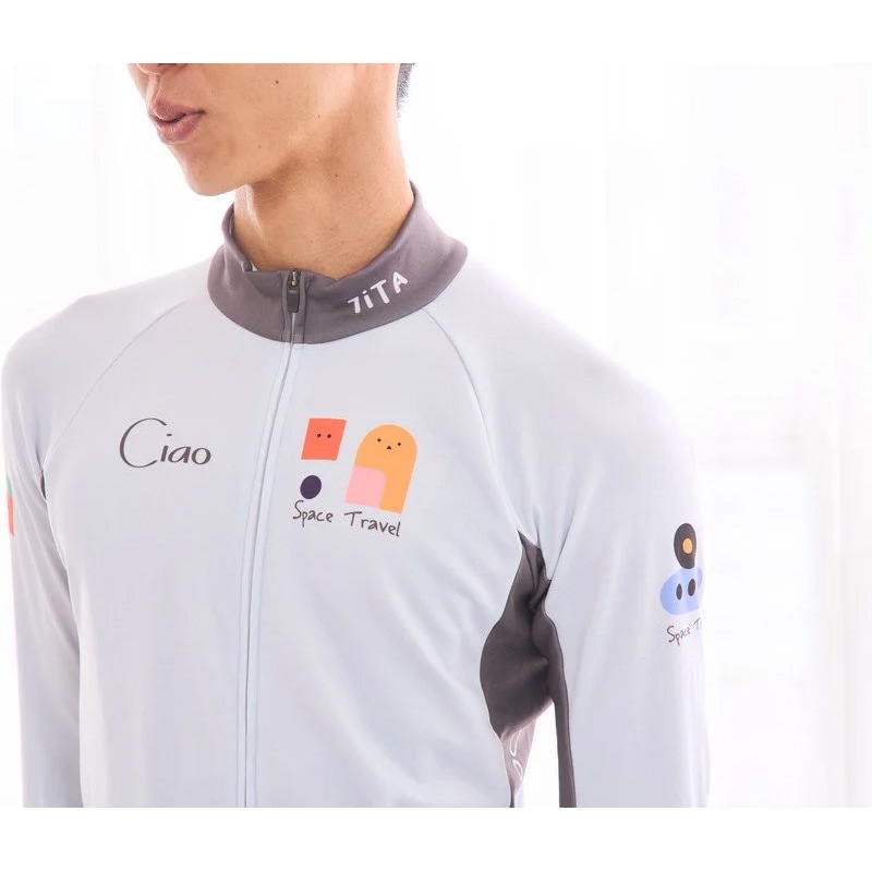 セブンイタリア UFO LS Jersey グレー | メンズウェア,長そでジャージ